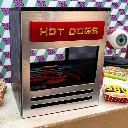 Hotdog Warmer Set 1:12 Scale