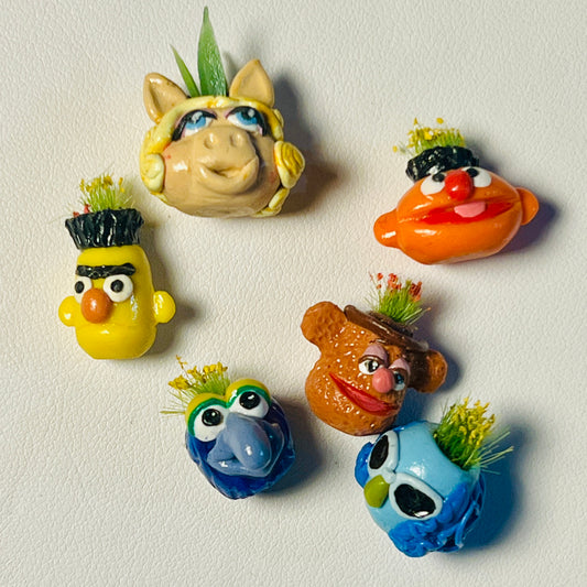 Muppety Planters 1:12 Scale
