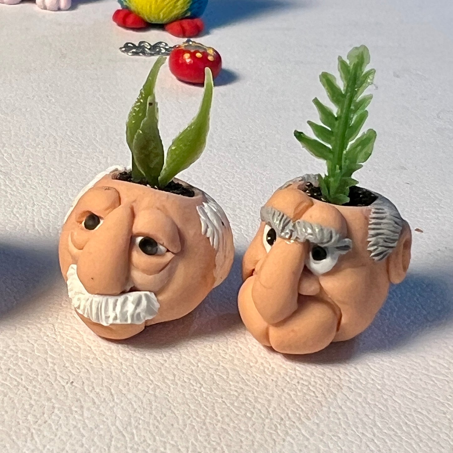 Statler & Waldorf Set of Planters