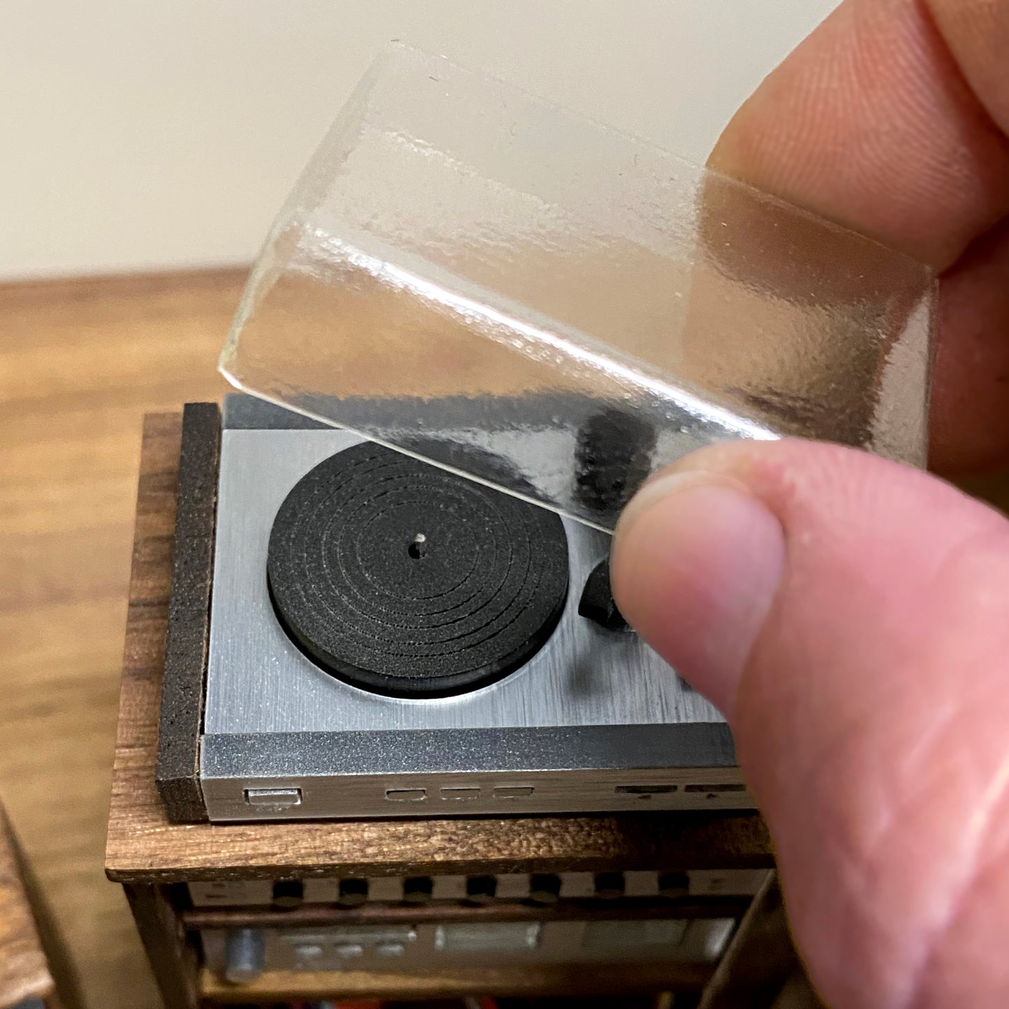 Stereo System with Speakers 1:12 Scale