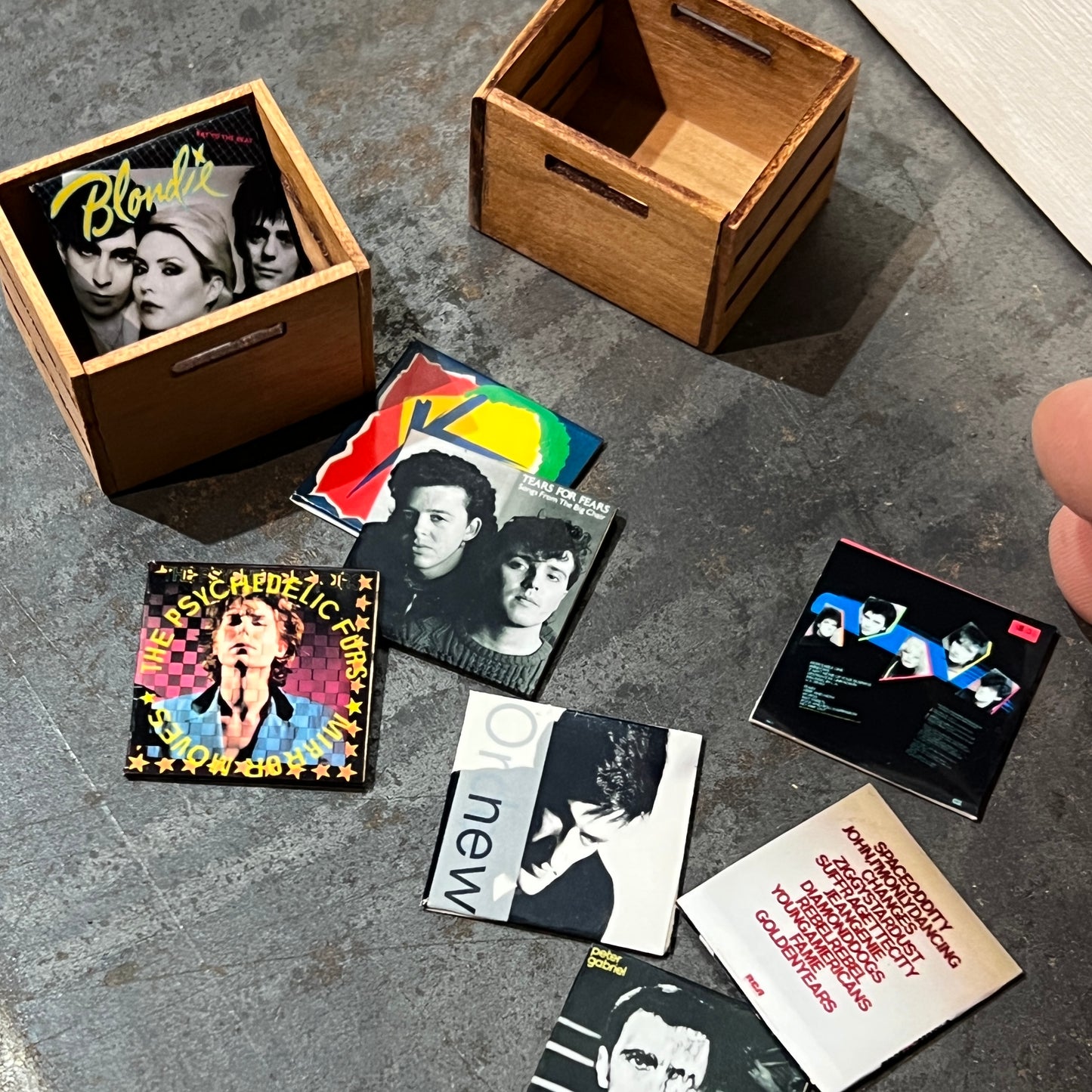 Record Albums 1" 1:12 Scale