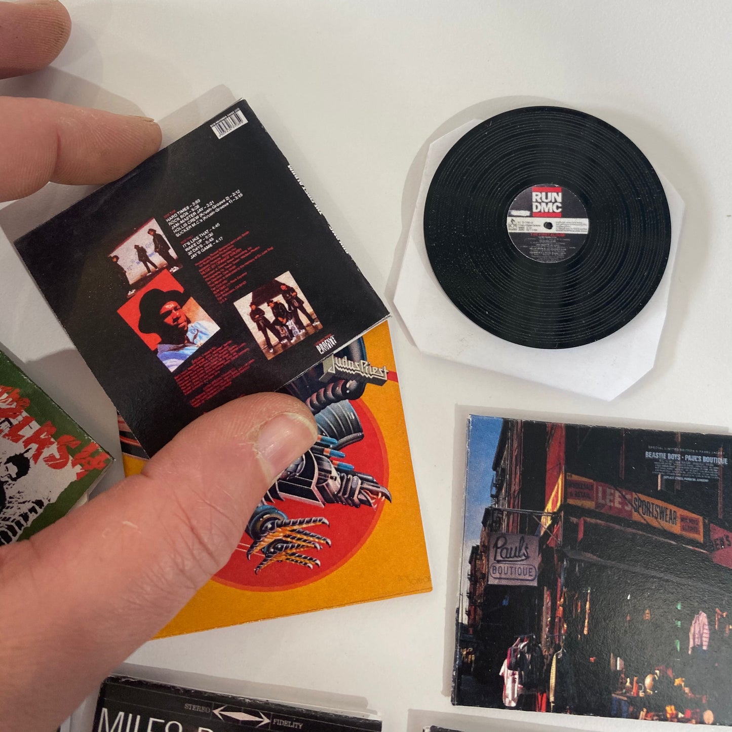 2" Record Album 1:6 Scale