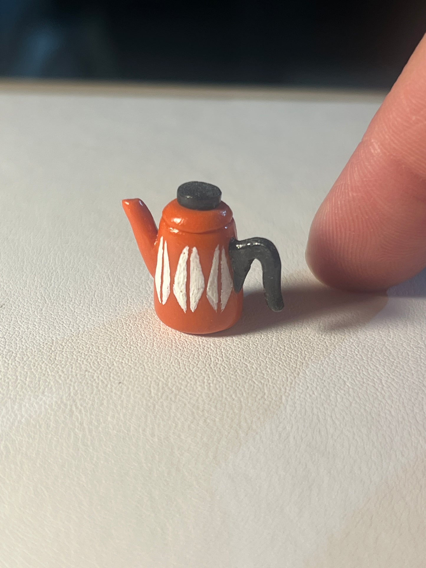Midcentury Teapot 1:12 Scale