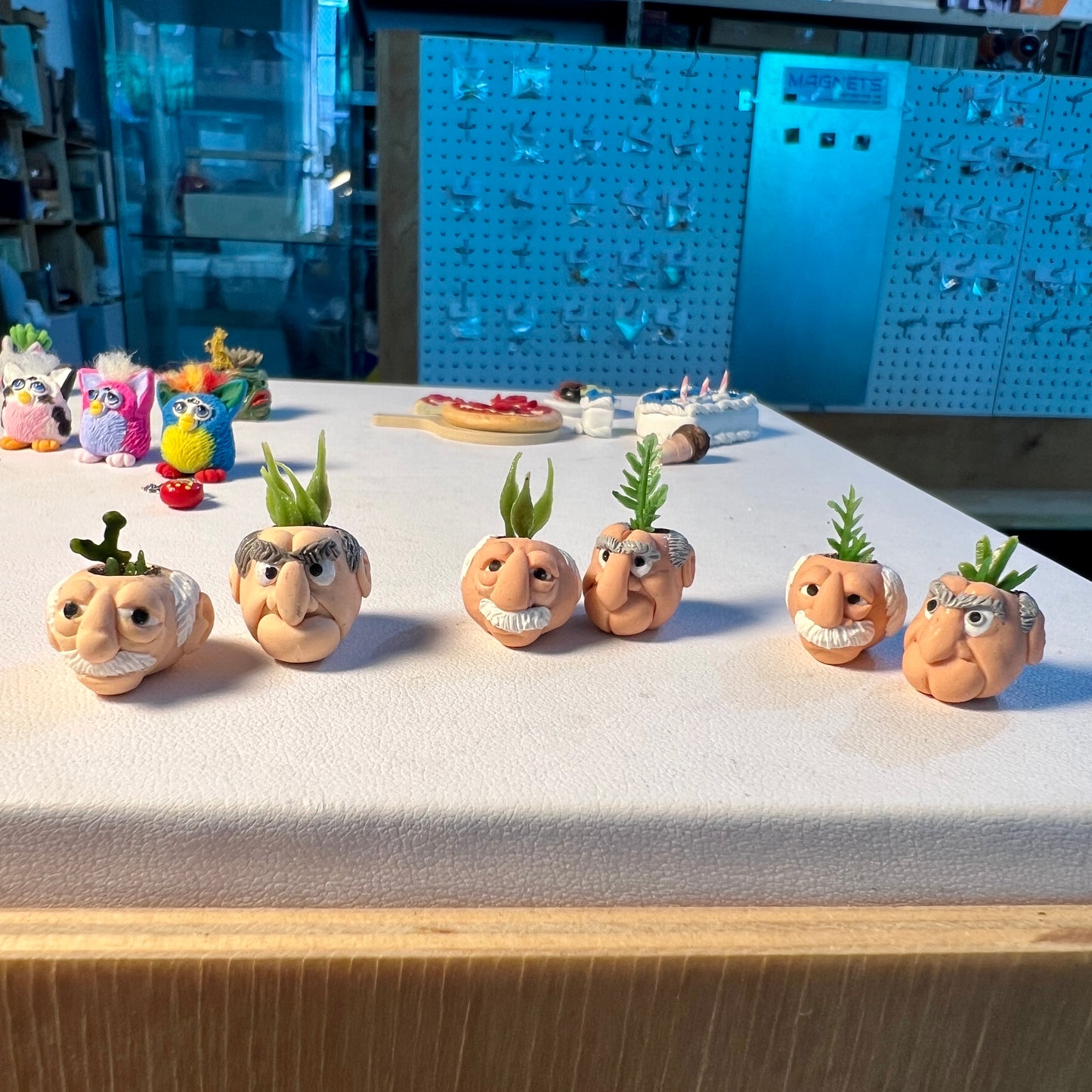 Statler & Waldorf Set of Planters