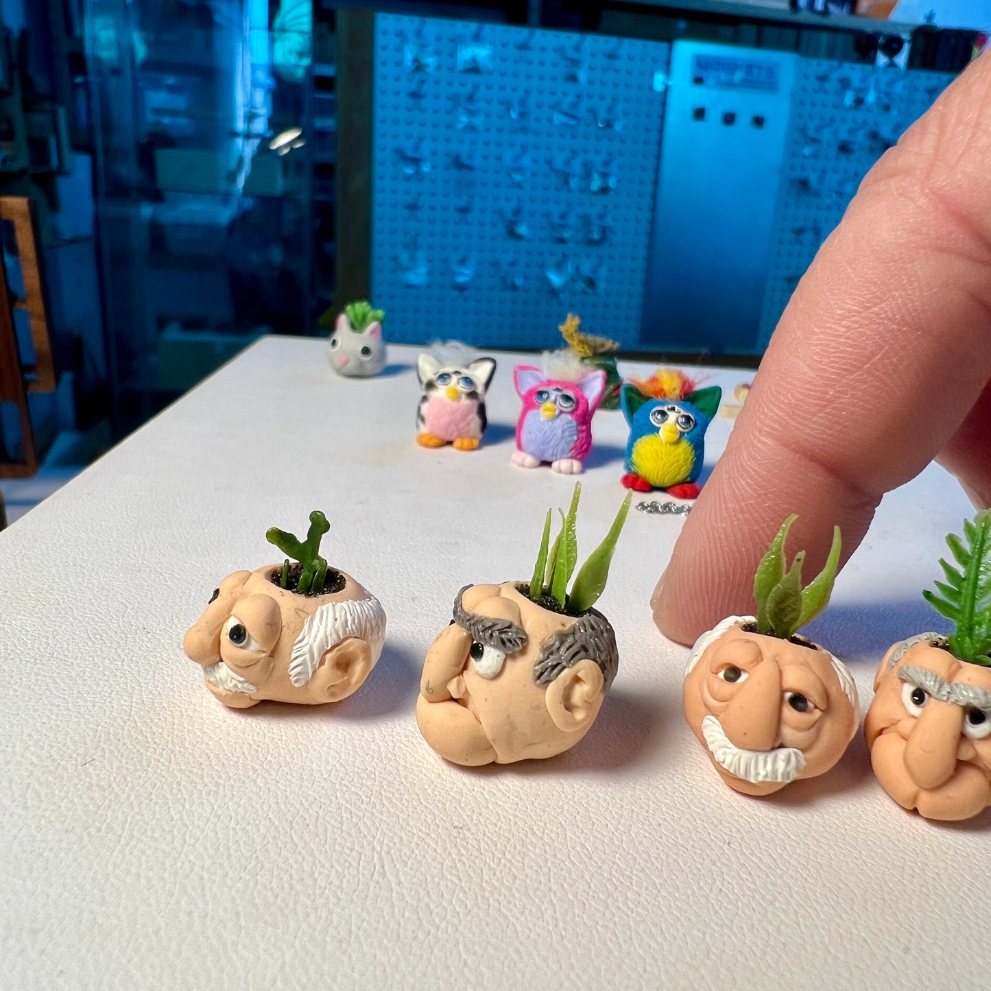 Statler & Waldorf Set of Planters