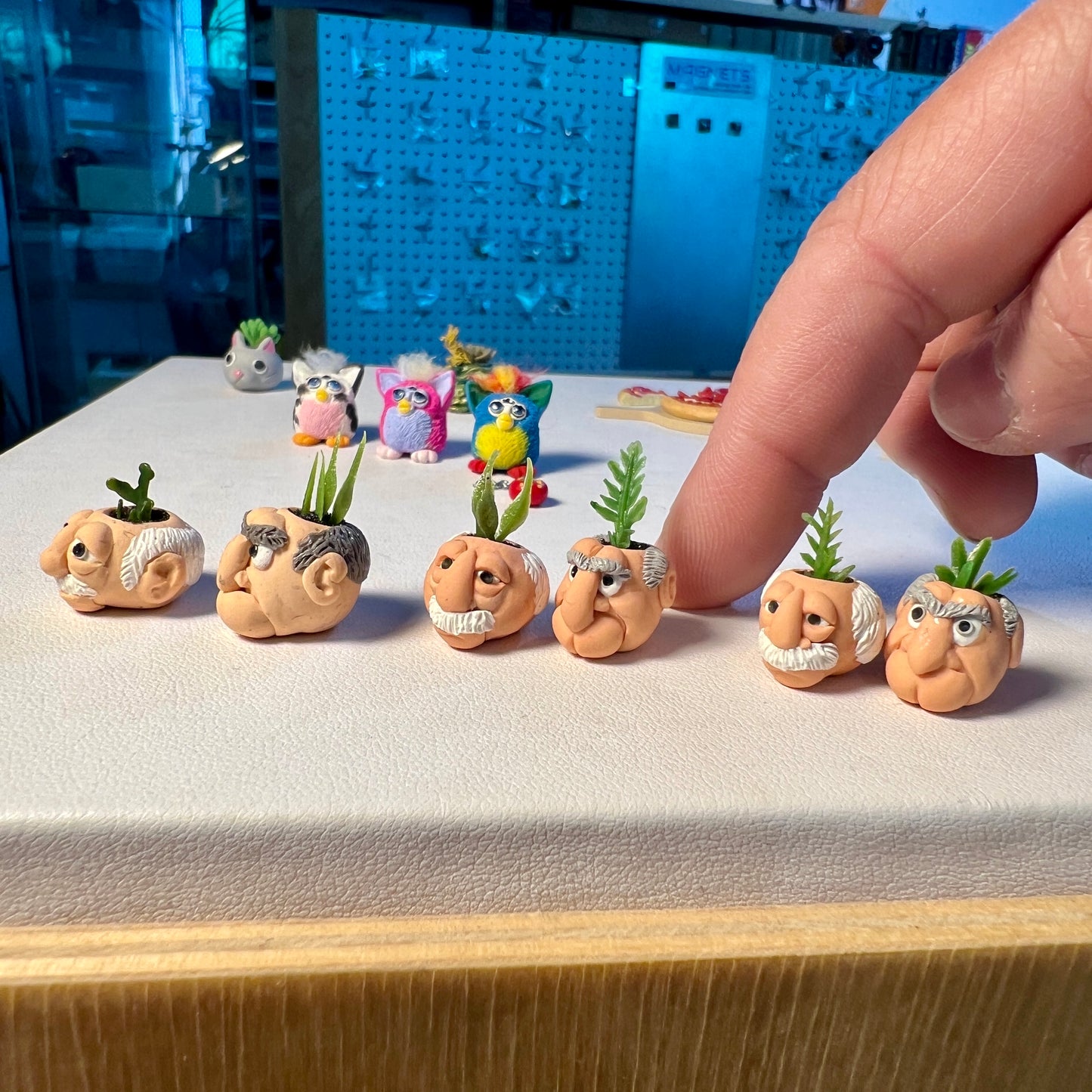 Statler & Waldorf Set of Planters