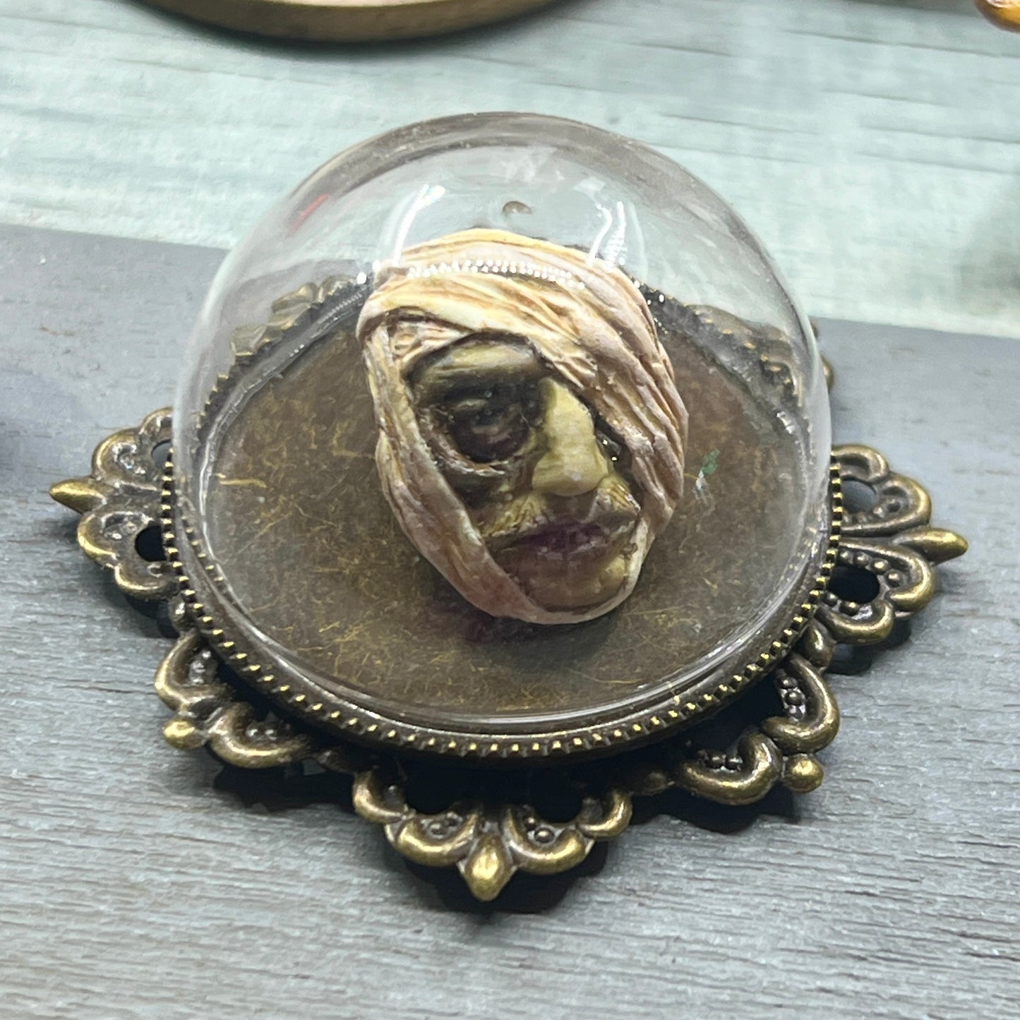 Mummy Head in Bezel
