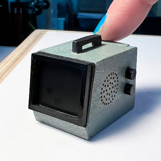 Portable TV 1:12 Scale